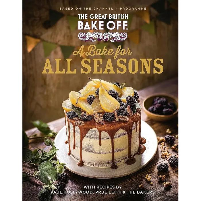 A Bake for all Seasons, Story of Great British Bake, Crazy for Cookies 3 Books Set - The Book Bundle