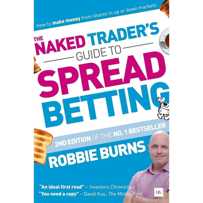 Robbie Burns The Naked Trader Collection 3 Books Set (Trading Strategies, Spread) - The Book Bundle