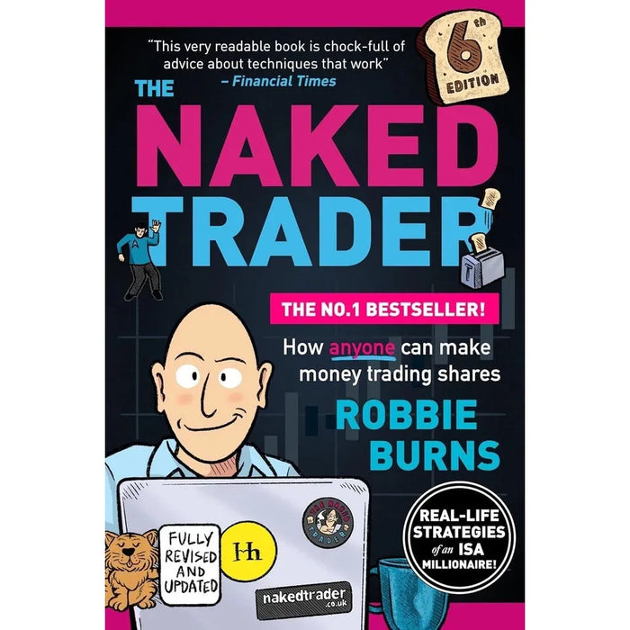 Robbie Burns The Naked Trader Collection 3 Books Set (Trading Strategies, Spread) - The Book Bundle