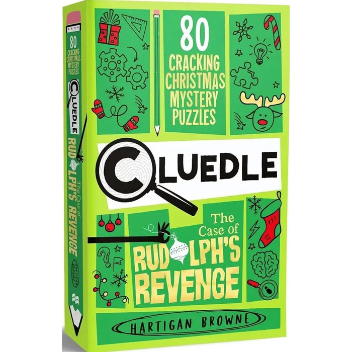 Cluedle Series Collection 3 Books Set by Hartigan Browne Case of Rudolph's Reven - The Book Bundle