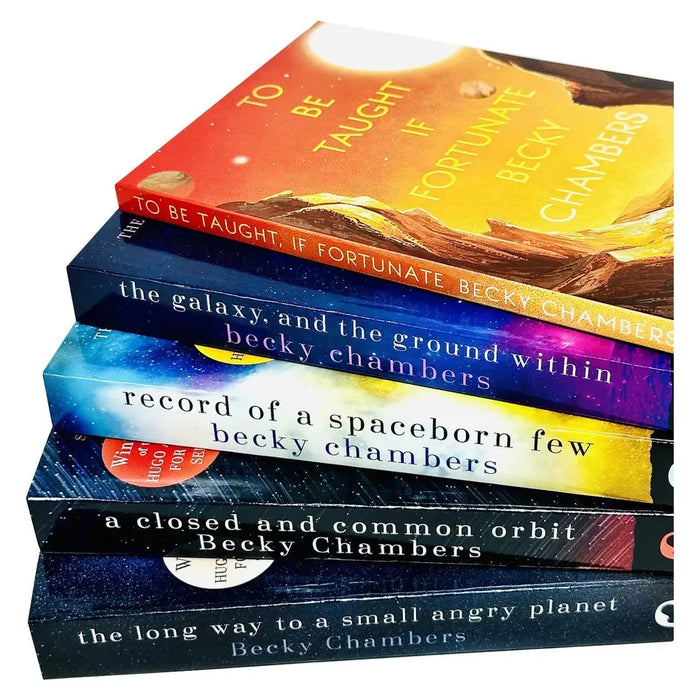 Wayfarers Series by Becky Chambers 5 Books Collection Set (The Long Way to a Small, Angry Planet) - The Book Bundle