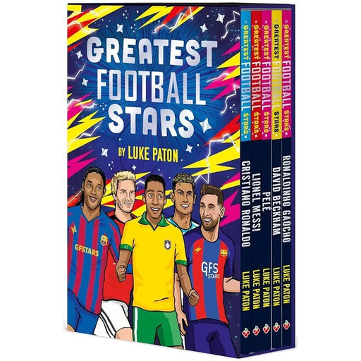 Greatest Football Stars Series 5 Books Box Set by Luke Paton (Cristiano Ronaldo) - The Book Bundle