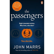 John Marrs Collection of three books including Minders, Vacation, and Passengers by Pan/Del Rey, featuring book covers.