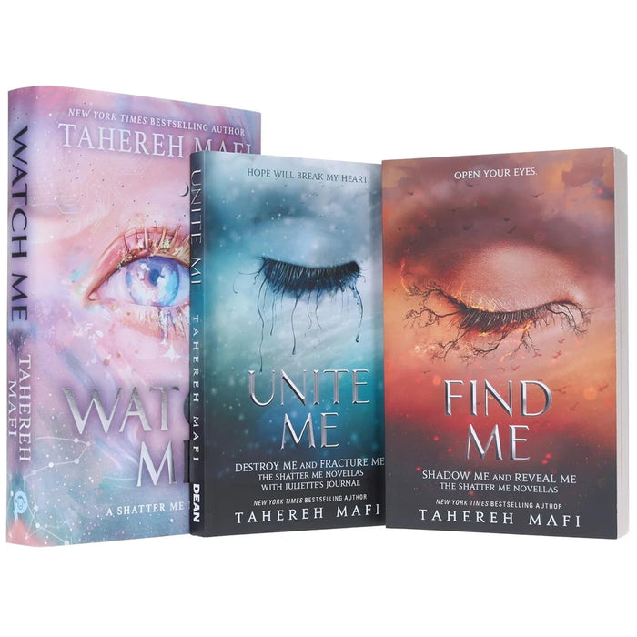 Shatter Me Series 3 Books Set by Tahereh Mafi Watch Me(HB) - The Book Bundle