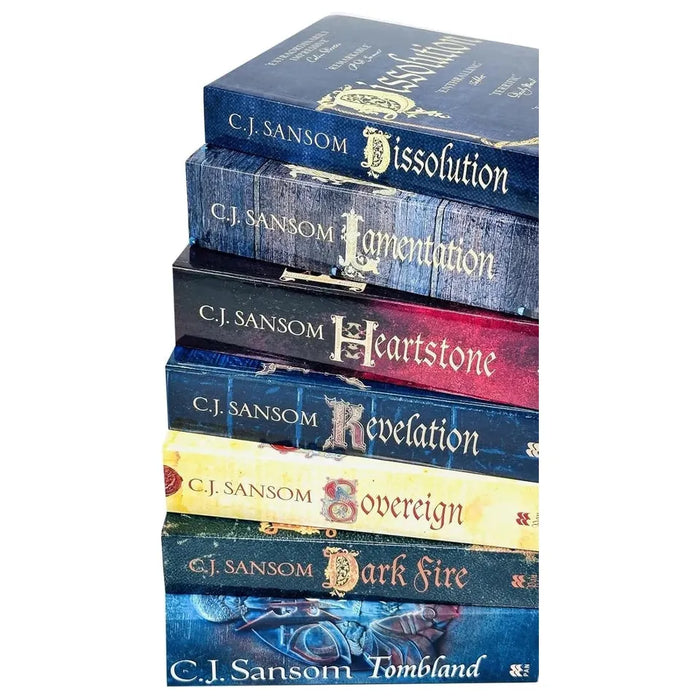 The Shardlake Series 7 Books Collection Set By C. J. Sansom (Dissolution, Dark Fire) - The Book Bundle