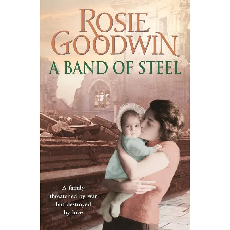 Rosie Goodwin Collection of 11 paperback fiction books by Zaffre, featuring colorful covers and classic storytelling elements.