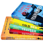 Chris Ryan Collection 5 Books Set Second Traitor, Outcast, Strike (HB), Manhunter - The Book Bundle