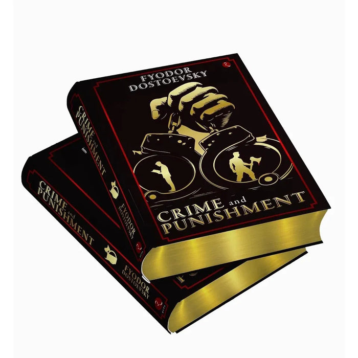 Crime and Punishment By Fyodor Dostoevsky (Deluxe Leather Bound Hardback Edition) - The Book Bundle