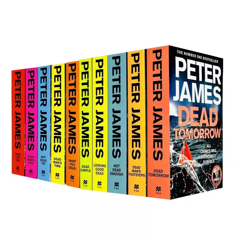 Roy Grace Series Books 1 - 10 Collection Set by Peter James (Dead Simple, Looking Good Dead) - The Book Bundle