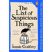 Unruly David Mitchell, List of Suspicious Things Jennie Godfrey 2 Books Set - The Book Bundle