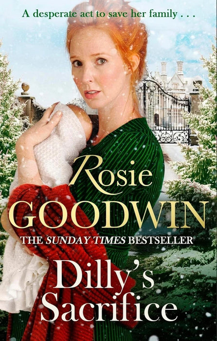 Dilly's Story Series 3 Books Family Sagas Collection Set by Rosie Goodwin (Sacrifice, Lass & Hope)