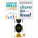 Counseling Skills Managers,Leaders Eat Last Simon Sinek,Dare to Lead 3 Books Set - The Book Bundle