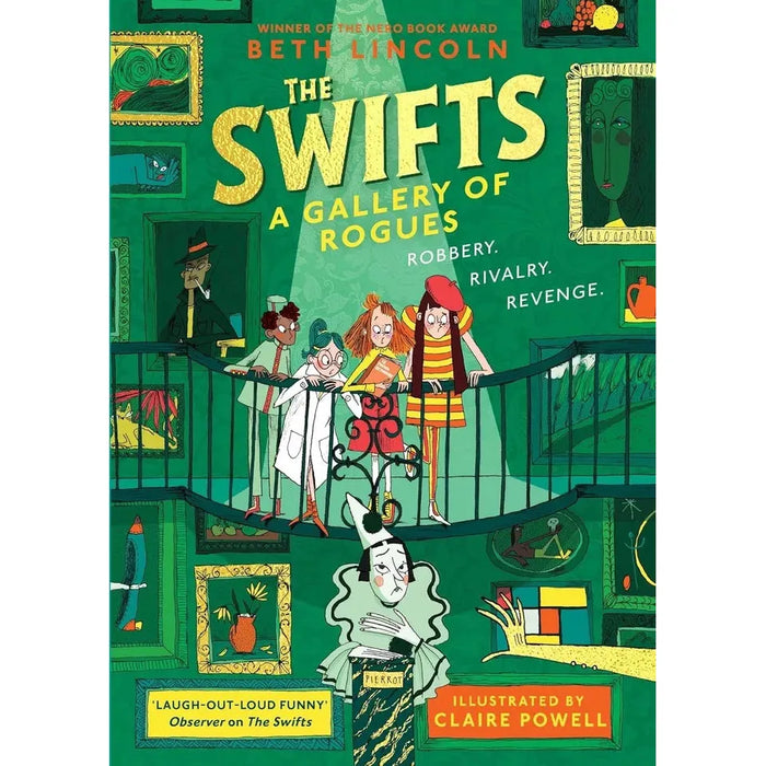 Beth Lincoln Collection 2 Books Set Swifts A Gallery of Rogues (HB) Books 1-2 - The Book Bundle
