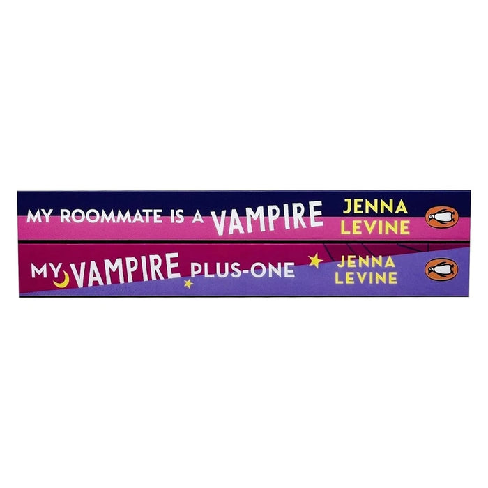 My Vampires Series 2 Books Collection Set by Jenna Levine My Vampire Plus-One - The Book Bundle