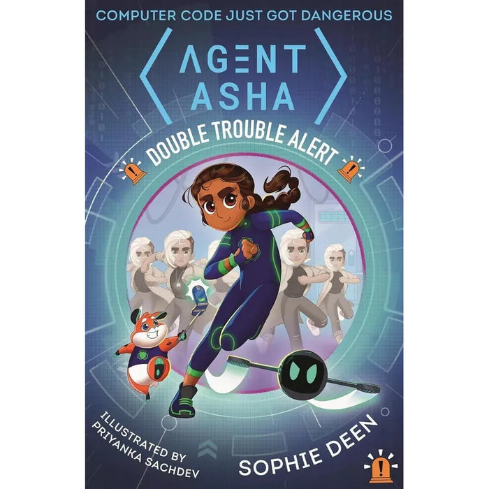 Agent Asha Trilogy 3 Books Collection Set By Sophie Deen (Mission Shark Bytes, Operation Cyber Chop and Double Trouble Alert) - The Book Bundle