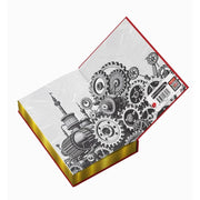 Leather-bound hardback collection of H.G. Wells' works by Rupa Publications, featuring classic stories in a deluxe edition.