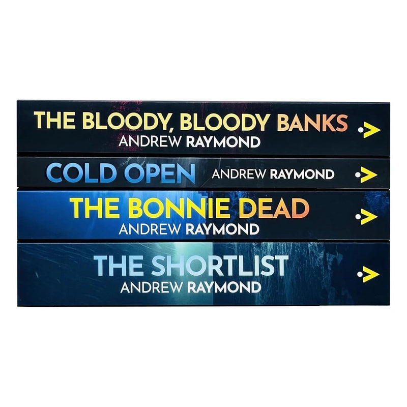 DCI Lomond Crime Thrillers Series 4 Books Set by Andrew Raymond (Bonnie Dead, Shortlist) - The Book Bundle