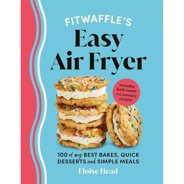 Fitwaffle’s Easy Air Fryer (HB),Slim 800 Hot Air Fryer Cookbook Iota 3 Books Set - The Book Bundle