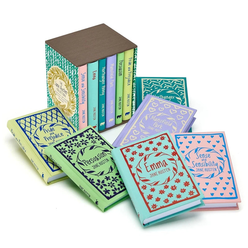 The Jane Austen Collection 6 Books Box Set (Sense and Sensibility, Emma, Persuasion, Mansfield) - The Book Bundle
