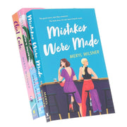 Set of three paperback fiction books by Meryl Wilsner, including Mistakes Were Made, Cleat Cute, and My Best Friend's Honeymoon.