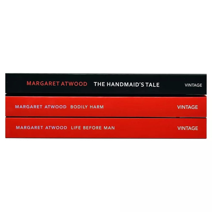 Margaret Atwood Collection 3 Books Handmaid's Tale, Life Before Man, Bodily Harm - The Book Bundle