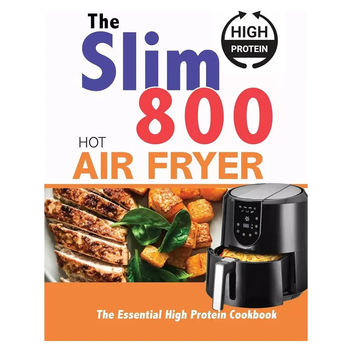 Fitwaffle’s Easy Air Fryer (HB),Slim 800 Hot Air Fryer Cookbook Iota 3 Books Set - The Book Bundle