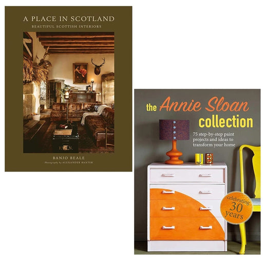 A Place In Scotland Banjo Beale (HB) , Annie Sloan Collection 2 Books Set - The Book Bundle