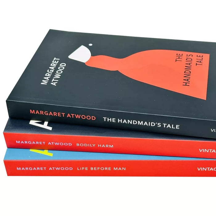 Margaret Atwood Collection 3 Books Handmaid's Tale, Life Before Man, Bodily Harm - The Book Bundle
