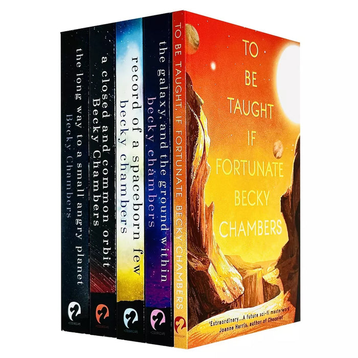 Wayfarers Series by Becky Chambers 5 Books Collection Set (The Long Way to a Small, Angry Planet) - The Book Bundle