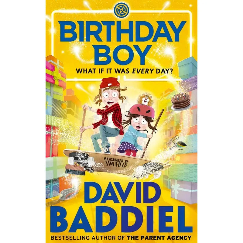 David Baddiel Collection 3 Books Set Taylor TurboChaser,Birthday,My Family - The Book Bundle