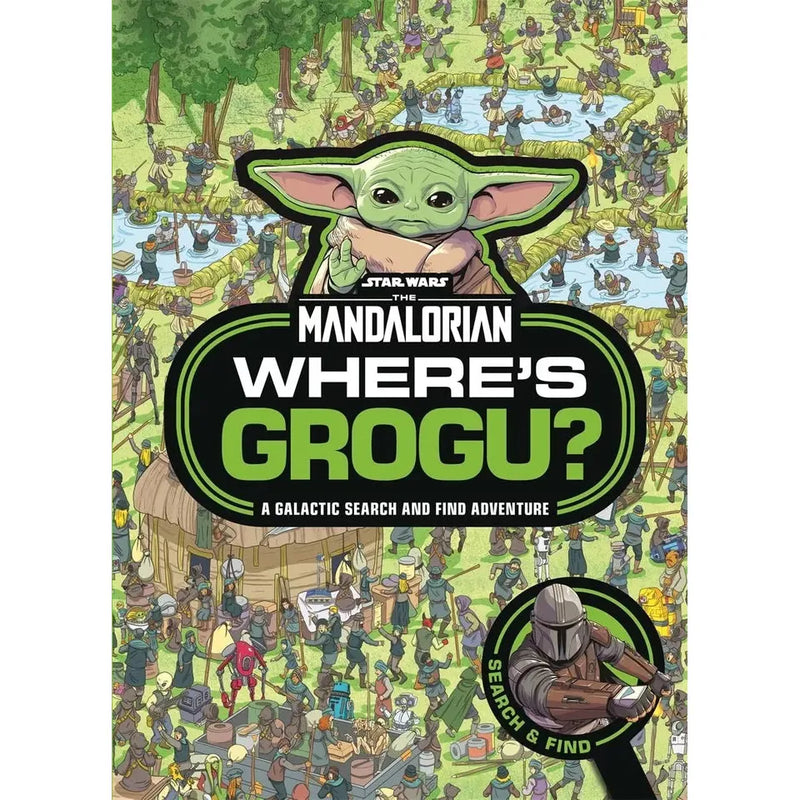 Walt Disney Collection 8 Books Set Where's Minnie, Where's the Wookiee, Grogu - The Book Bundle