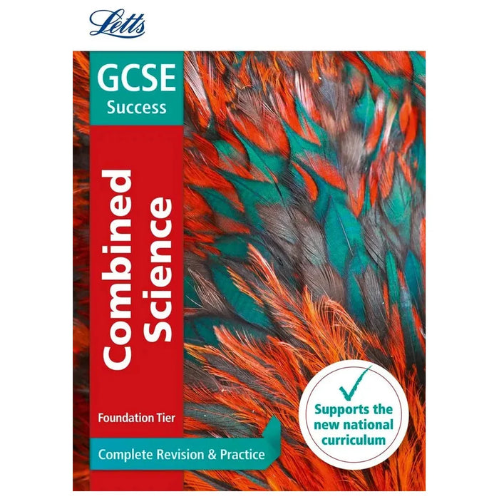 Letts GCSE 9-1 Combined Science Foundation, Higher Revision Practice 2 Books Set - The Book Bundle
