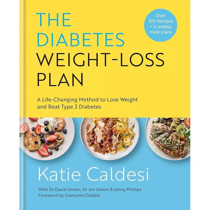 Katie Caldesi Collection 3 Books Set Reverse Your Diabetes,Diabetes Weight-Loss - The Book Bundle