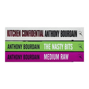 Anthony Bourdain Collection 3 Books Set (Medium Raw, Kitchen Confidential, The Nasty Bits) - The Book Bundle