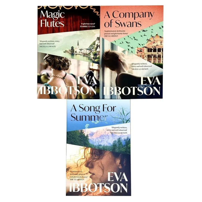 Eva Ibbotson 3 Books Collection Set (A Company of Swans, Magic Flutes, A Song for Summer) - The Book Bundle