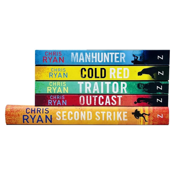 Chris Ryan Collection 5 Books Set Second Traitor, Outcast, Strike (HB), Manhunter - The Book Bundle