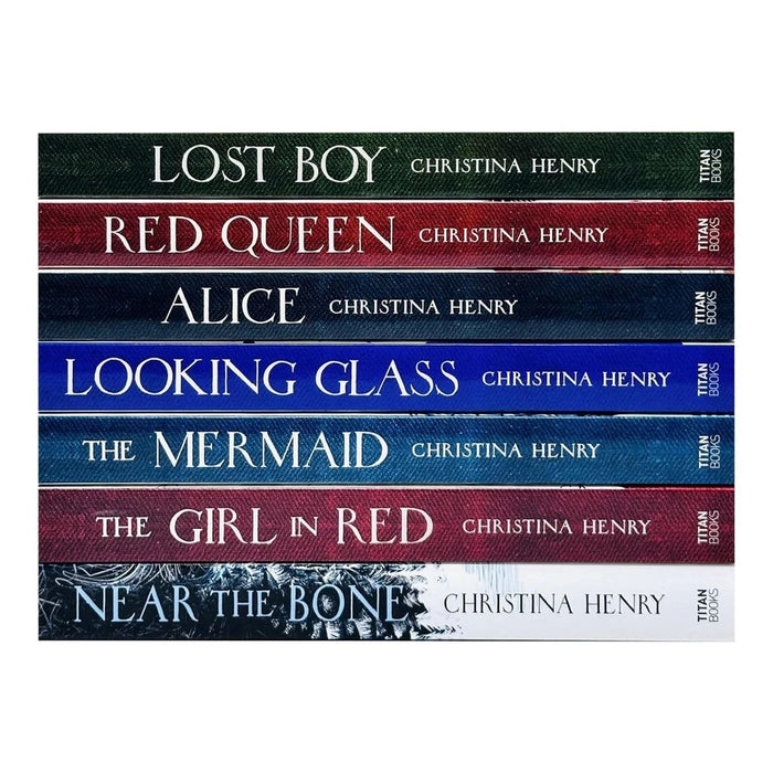Christina Henry 7 Books Collection Set (Alice, Red Queen, Looking Glass, Lost Boy, The Mermaid, The Girl in Red, Near the Bone) - The Book Bundle