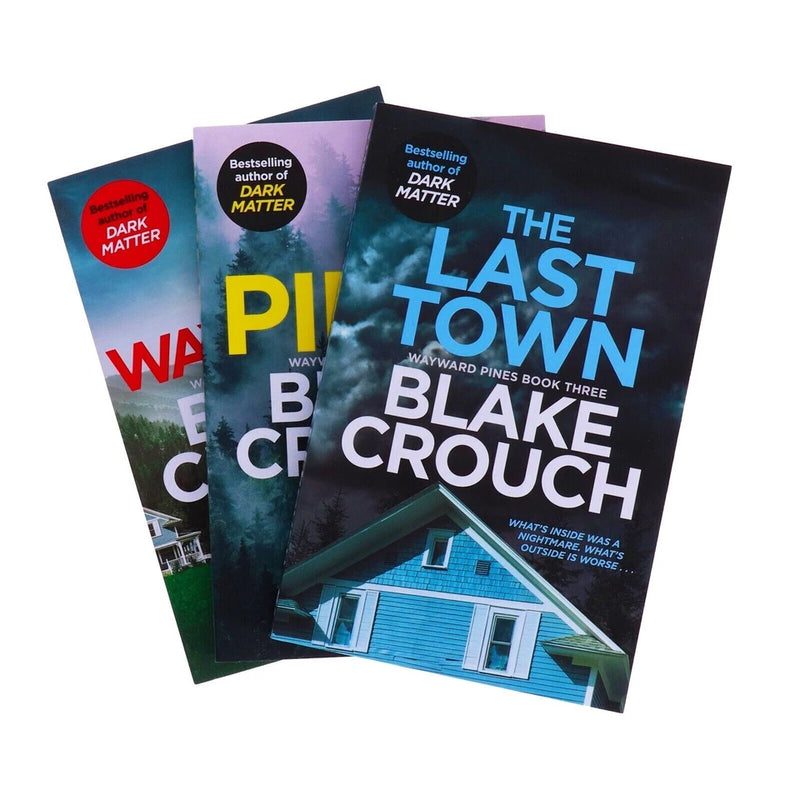 Blake Crouch 3 Books Collection Set (Pines, Wayward, The Last Town) - The Book Bundle