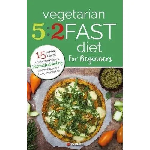 Vegetarian 5:2 Fast Diet, Boustany(HB), Piralize Thrive Fresh Dalila Tarhuni 3 Books Set - The Book Bundle