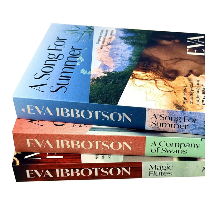 Eva Ibbotson 3 Books Collection Set (A Company of Swans, Magic Flutes, A Song for Summer) - The Book Bundle