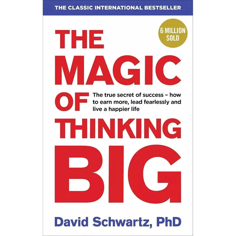 Magic of Thinking Big,Psychology Money Mindset,Science of Getting Rich 3 Books Set - The Book Bundle