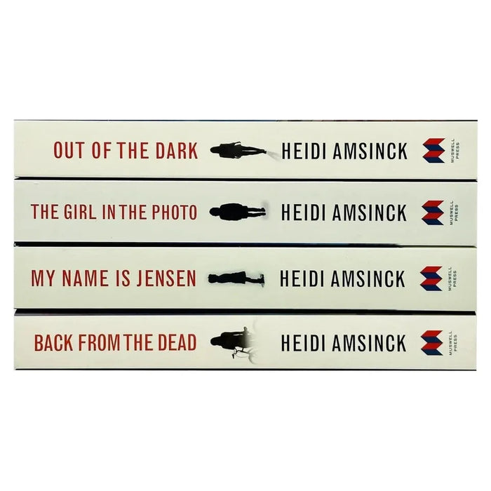 Jensen Thriller Collection 4 Books Set By Amsinck Heidi (Girl in the Photo) - The Book Bundle