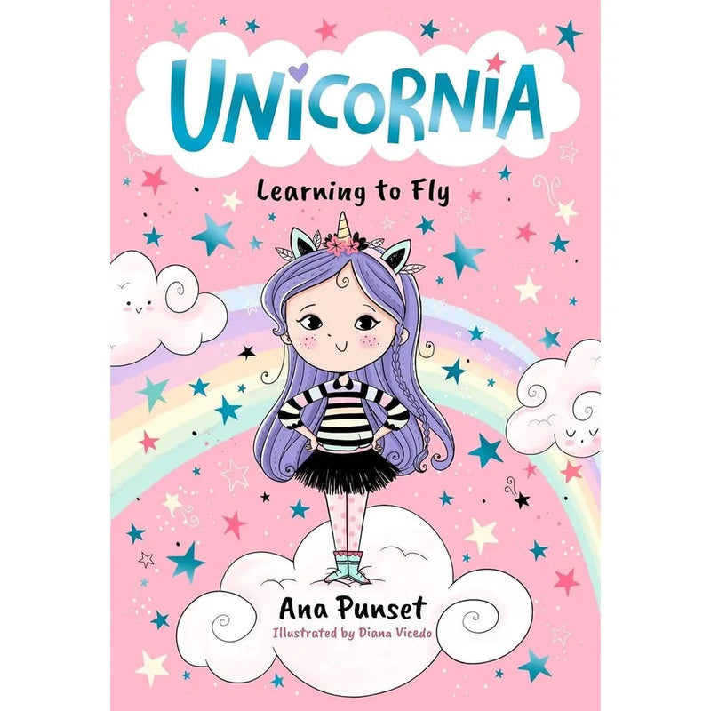 Unicornia Series 4 Books Collection Set by Ana Punset Learning to Fly, A Magical Birthday - The Book Bundle