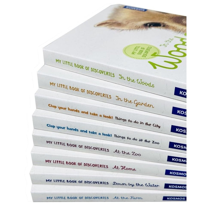 My Large Treasure Box of Books by Regina Schwarz features 8 animal discovery books from the Kosmos Books Ltd. collection.