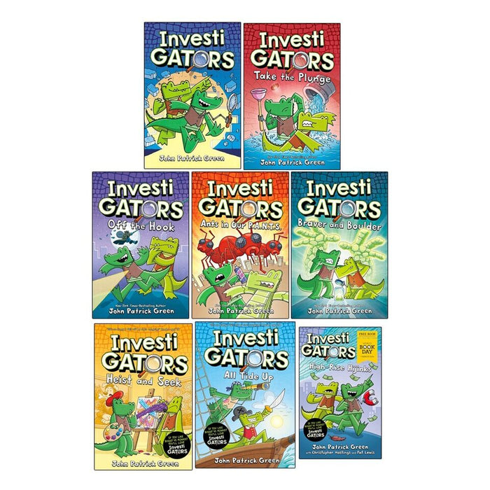 Investigators Series John Patrick Green 8 Books Collection Set High ...