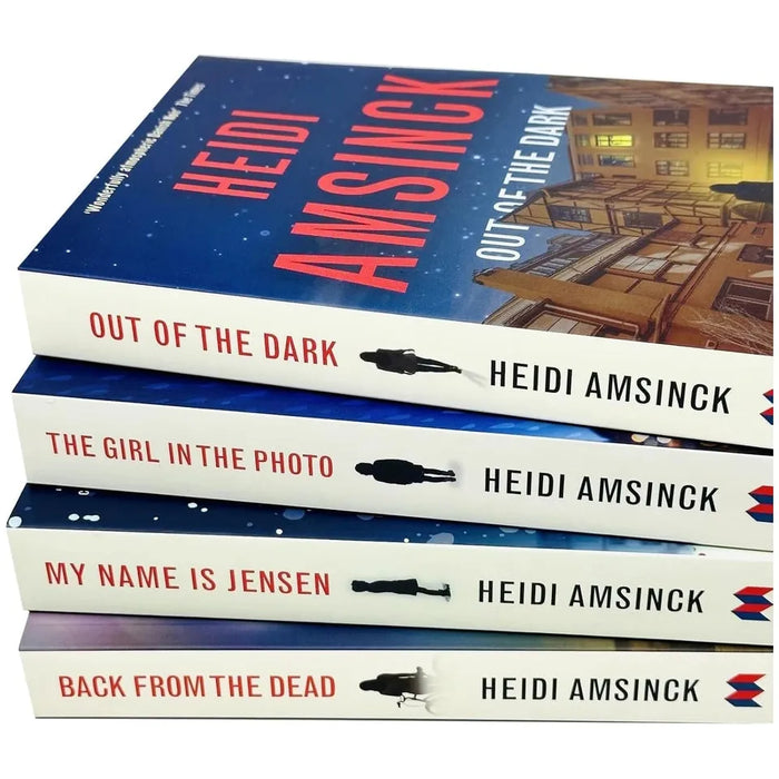 Jensen Thriller Collection 4 Books Set By Amsinck Heidi (Girl in the Photo) - The Book Bundle