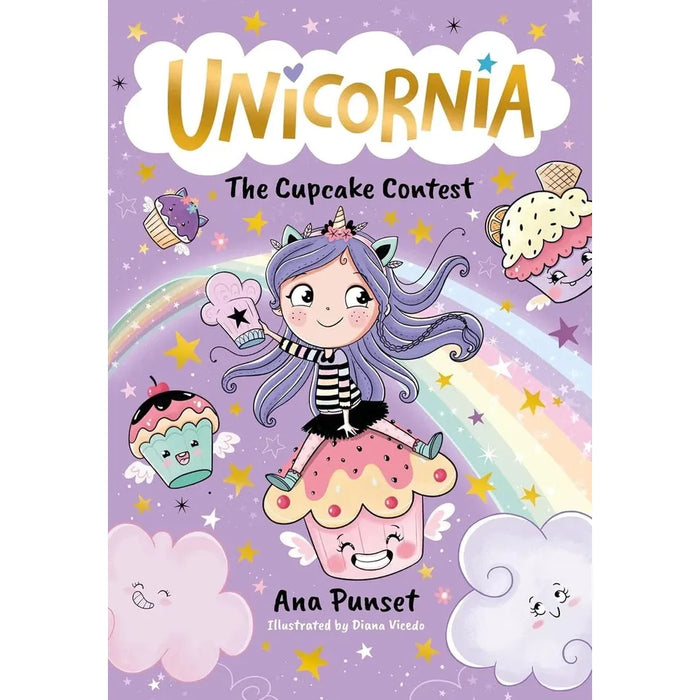 Unicornia Series 4 Books Collection Set by Ana Punset Learning to Fly, A Magical Birthday - The Book Bundle