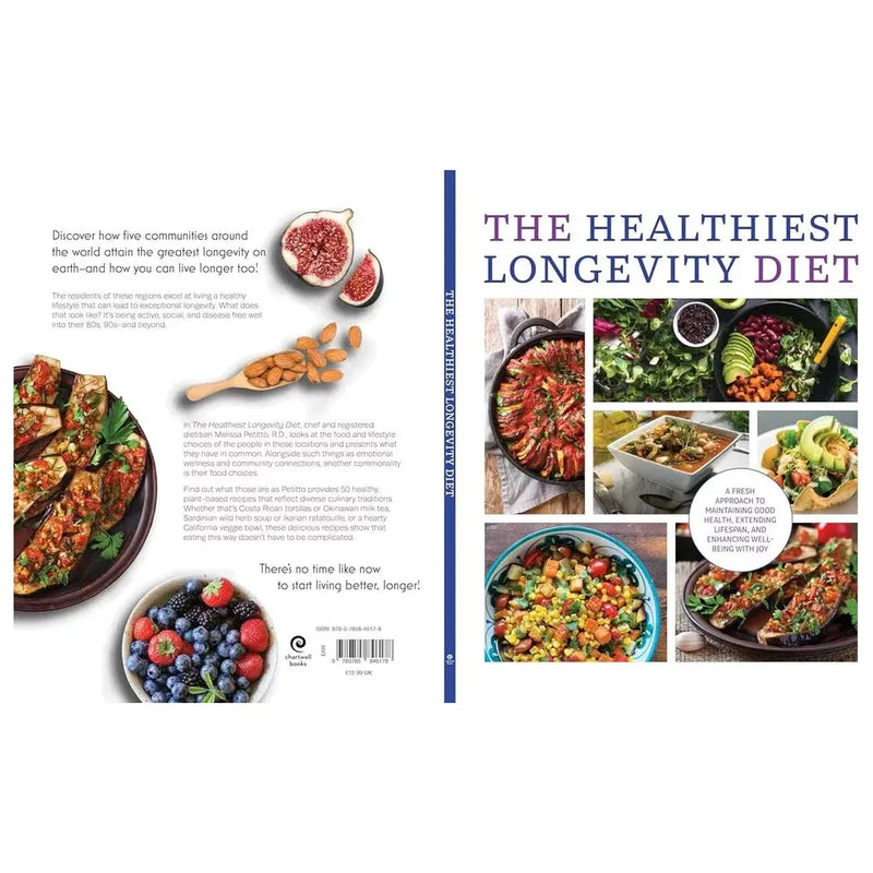 Healthiest Longevity Diet :Fresh Approach to Maintaining Good by Chartwell Books - The Book Bundle