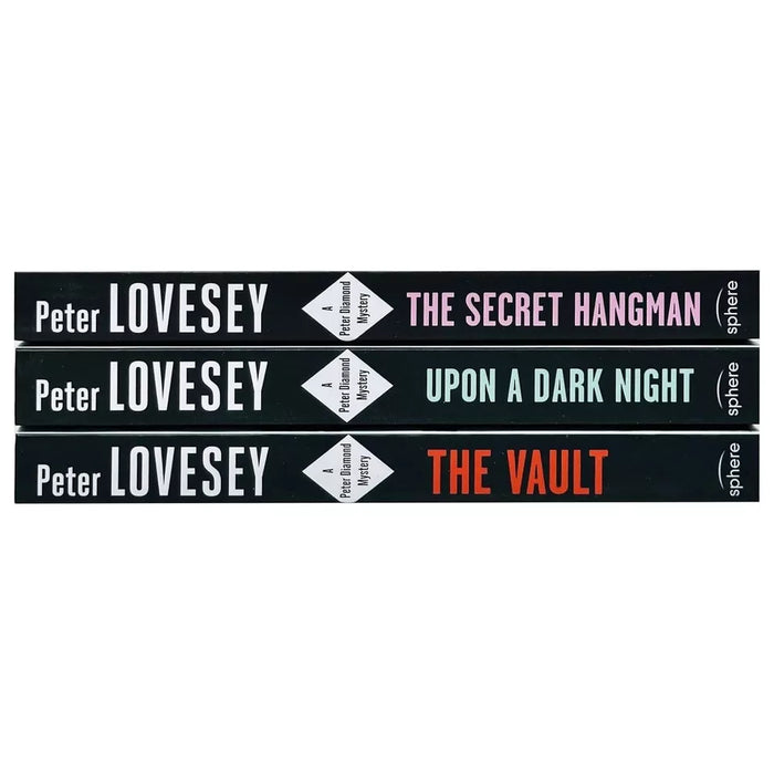 Peter Lovesey Collection 3 Books Set Secret Hangman, Upon A Dark Night, Vault - The Book Bundle