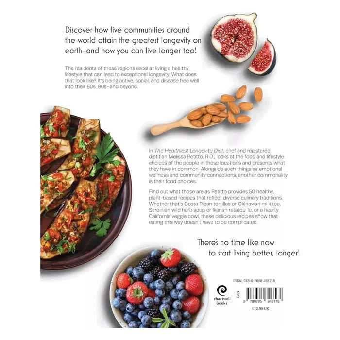 Healthiest Longevity Diet :Fresh Approach to Maintaining Good by Chartwell Books - The Book Bundle